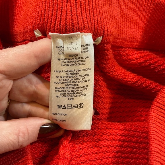 FP Beach Free People Hailee Knit Jogger Pants Red S - Picture 6 of 7